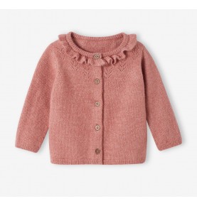 Cardigan bébé ajouré