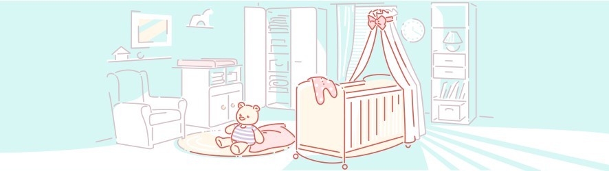 Chambre complète pour bébé fille et garçon